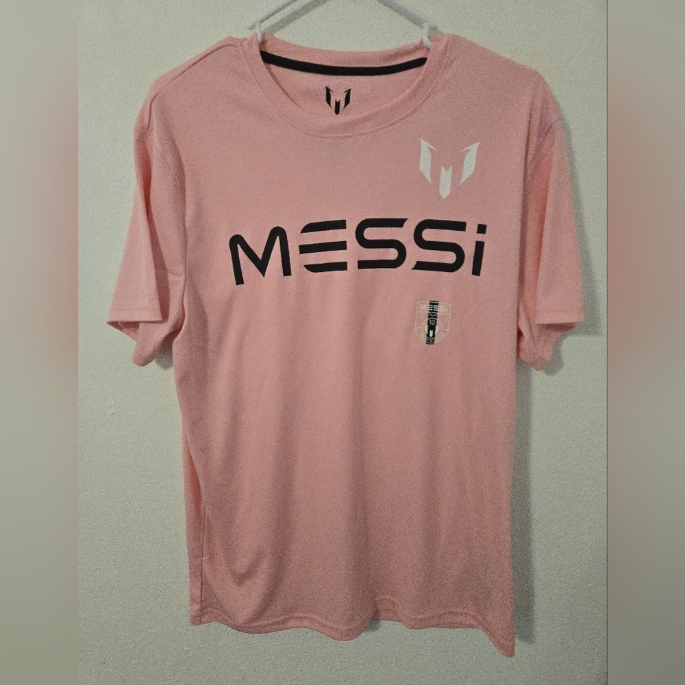 Lionel Messi #10 Miami Pink International Jersey Mens Medium Soccer Futbol